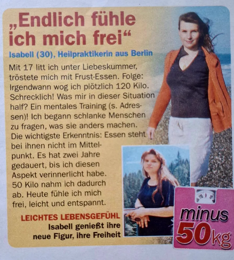 Archivbeitrag mit der Überschrift Endlich fühle ich mich frei